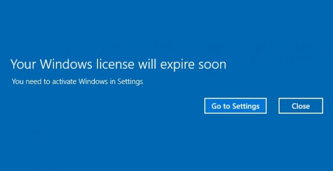 cara mengatasi windows licence will expire soon