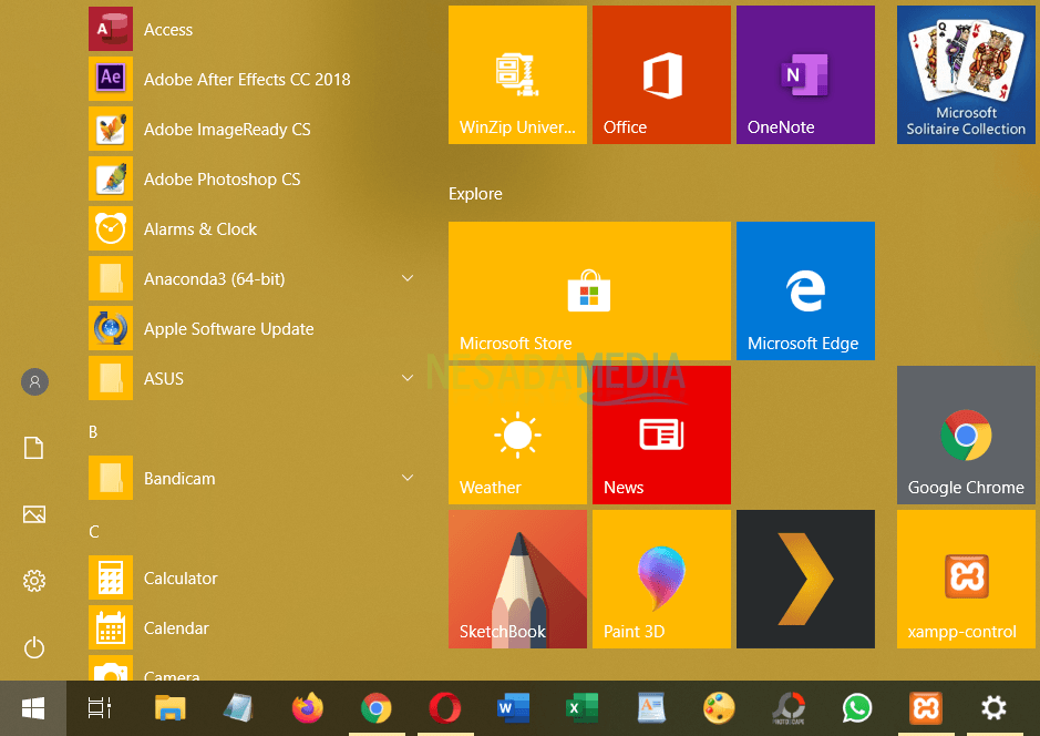 Mengubah Warna Tampilan Windows 10 - Langkah 5