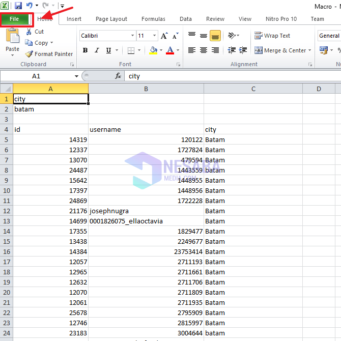 Cara Convert Excel ke PDF