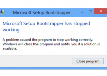 2 Cara Mengatasi Microsoft Office Setup Bootstrapper Has Stopped Working