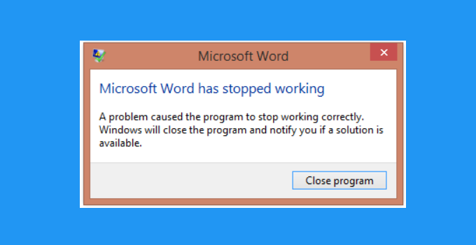 Cara Mengatasi Microsoft Office Word Has Stopped Working oleh Nesaba Media