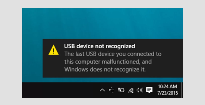 Cara Mengatasi USB Not Recognized pada Laptop