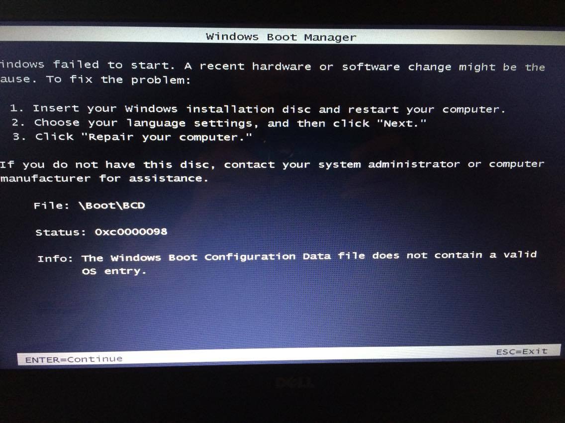 Cara Mengatasi Windows Boot Manager