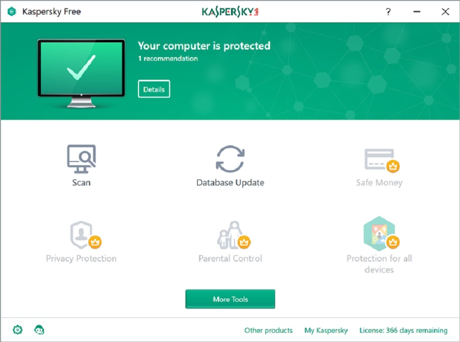 Kaspersky Free - Aplikasi Antivirus untuk PC / Laptop