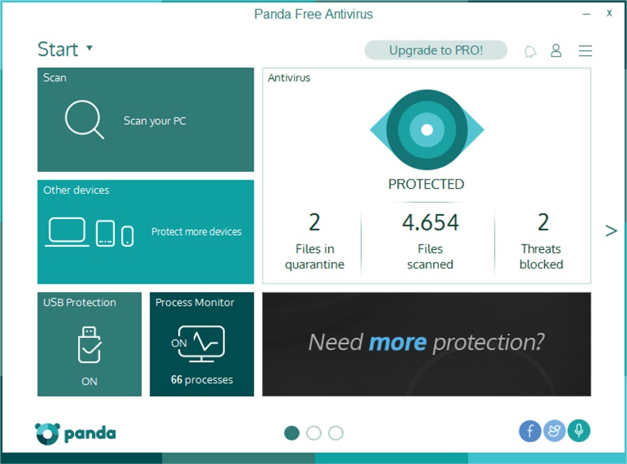 Panda Free Antivirus - Aplikasi Antivirus untuk PC / Laptop