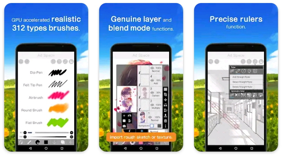 Aplikasi Menggambar untuk Android Ibis Paint X