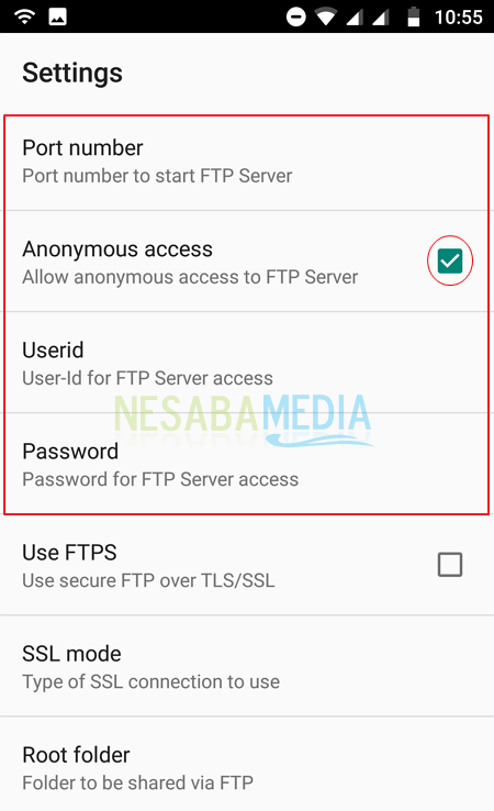 Cara Transfer File dari Android ke PC dengan FTP