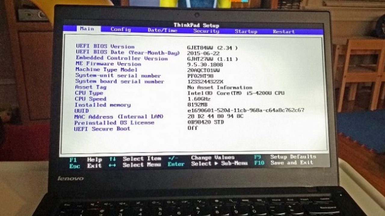 Cara Cek Versi BIOS di Laptop