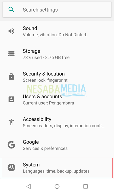 Melihat MAC Address di Android 2