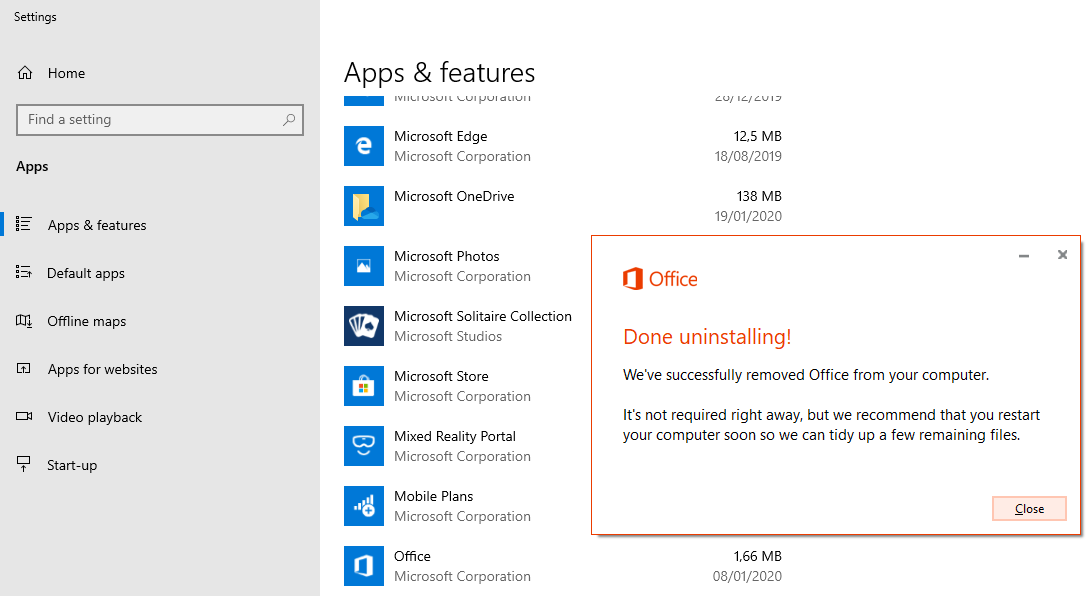 Cara Uninstall Microsoft Office 2016