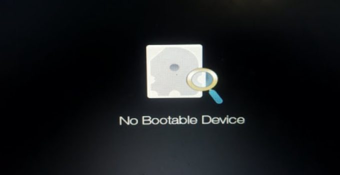 Cara Mengatasi No Bootable Device pada Laptop (Semua Merk)