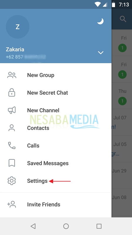 Cara Agar Telegram Terlihat Offline 2