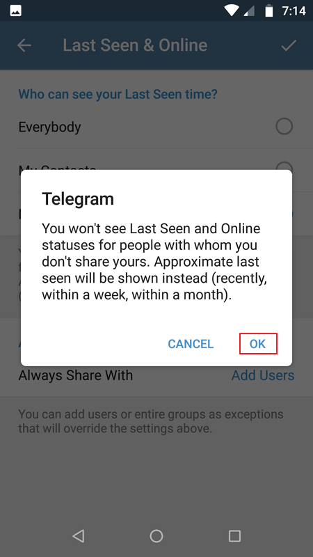 Cara Agar Telegram Terlihat Offline Terbaru