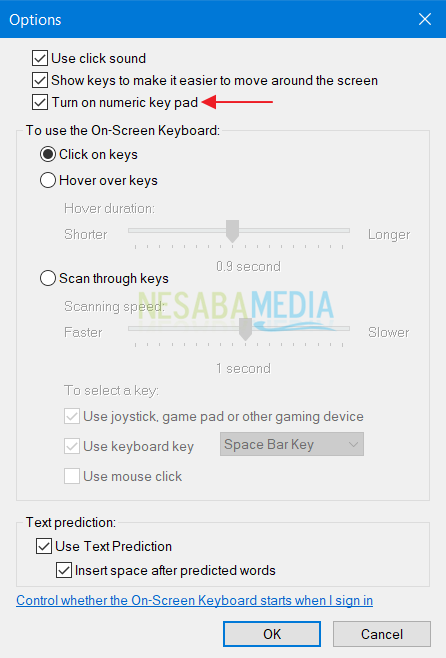 Menampilkan On-Screen Keyboard di Laptop 4