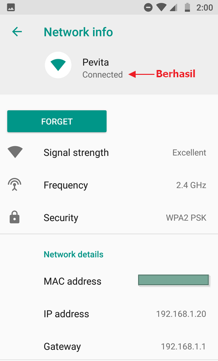 WiFi Terhubung Tapi Tidak Bisa Akses Internet Android 8