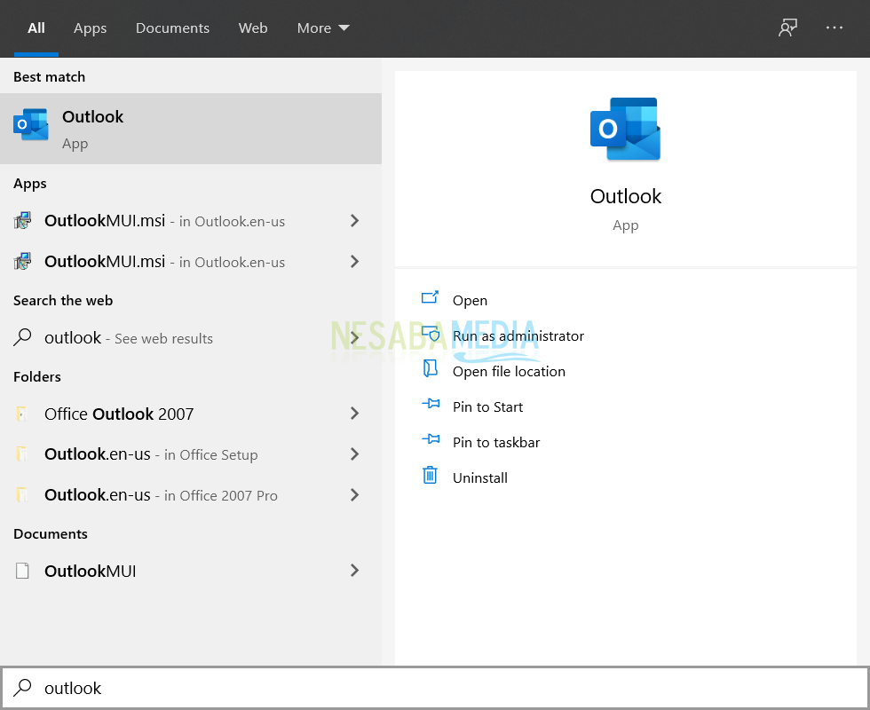 Cara Backup Email di Outlook 1