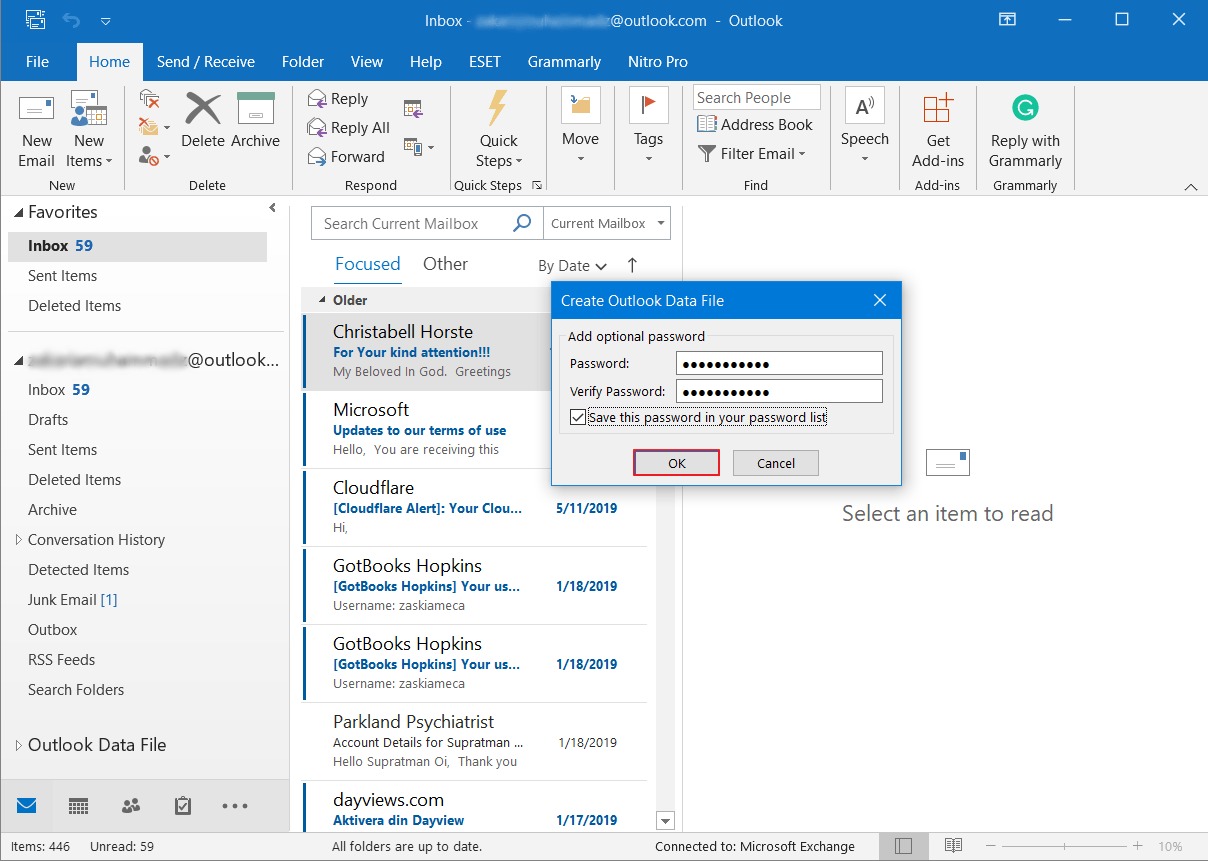 Cara Backup Email di Outlook dengan Mudah (2010, 2013 atau Diatasnya)