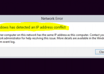 3 Cara Mengatasi Windows Has Detected an IP Address Conflict (Berhasil)