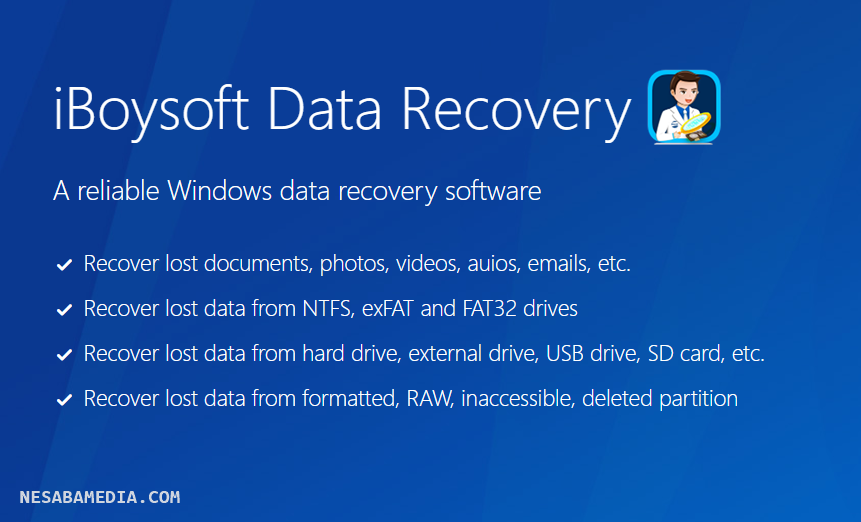 Fitur Utama iBoysoft Data Recovery