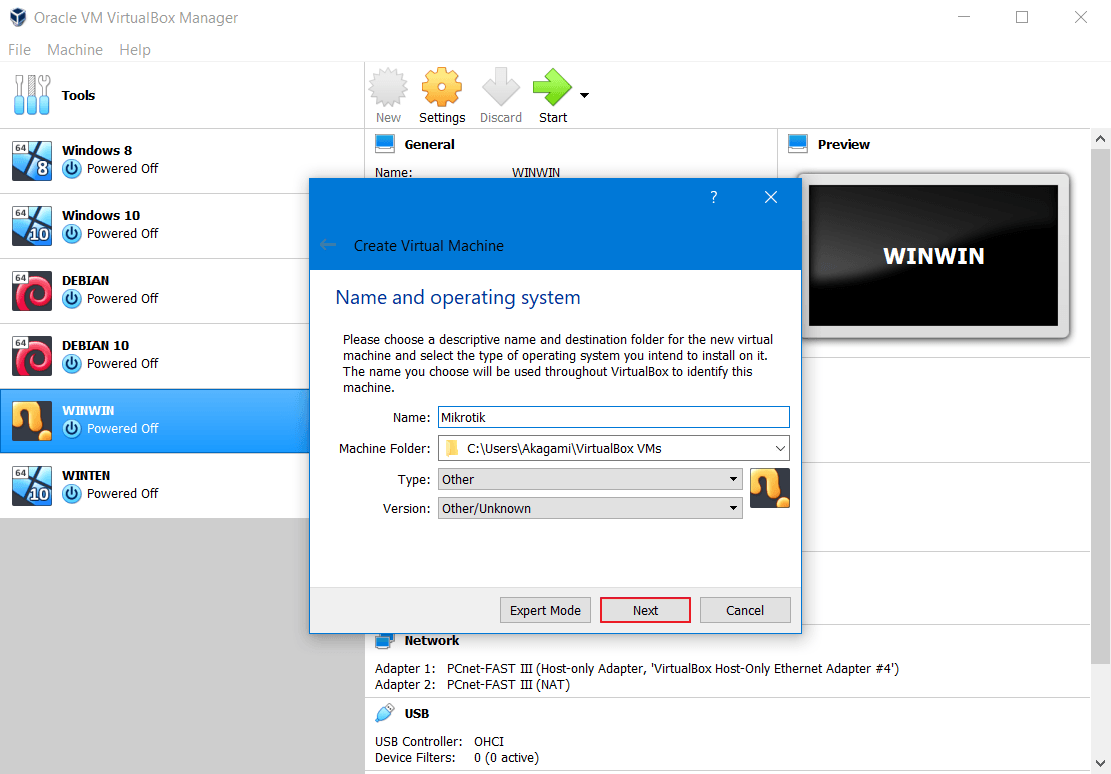 Cara Install Mikrotik di VirtualBox