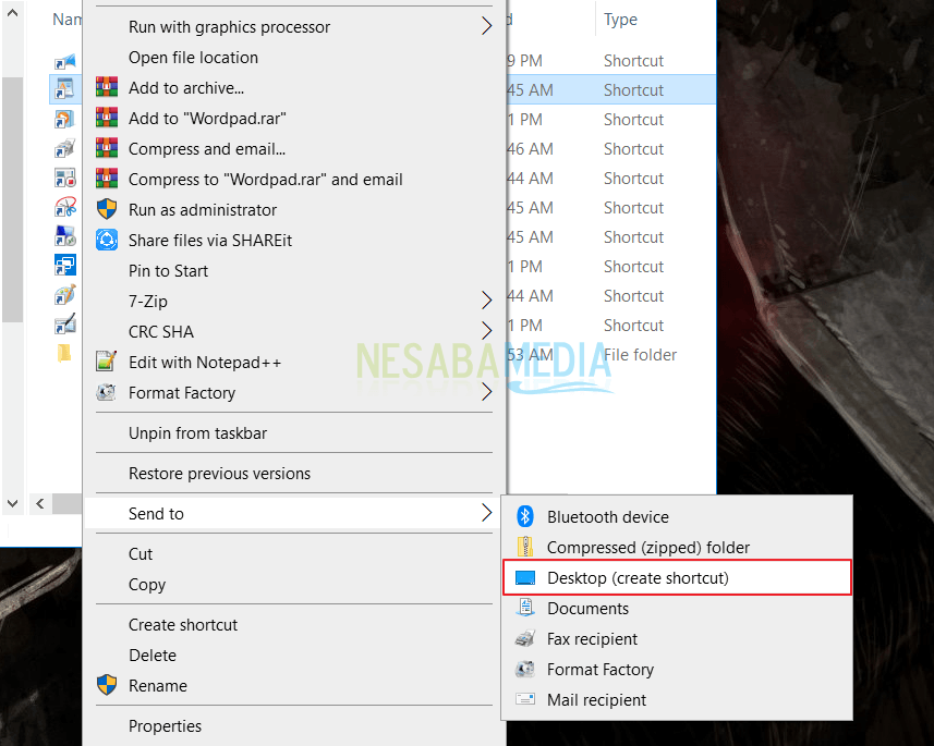 Cara Menampilkan Aplikasi Ke Desktop Windows 10 (Lengkap+Gambar)