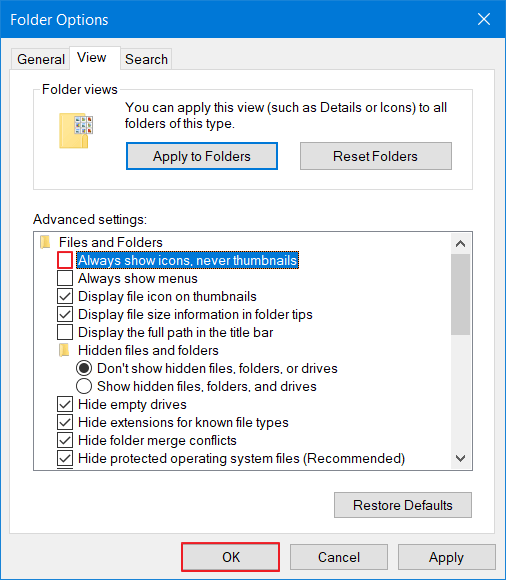 Menampilkan Gambar di Windows Explorer 4