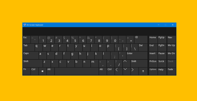 Menampilkan On-Screen Keyboard di Laptop 0
