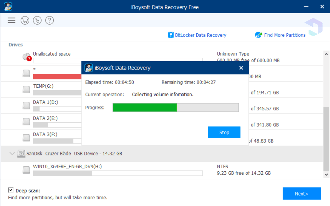Menggunakan iBoysoft Data Recovery 2
