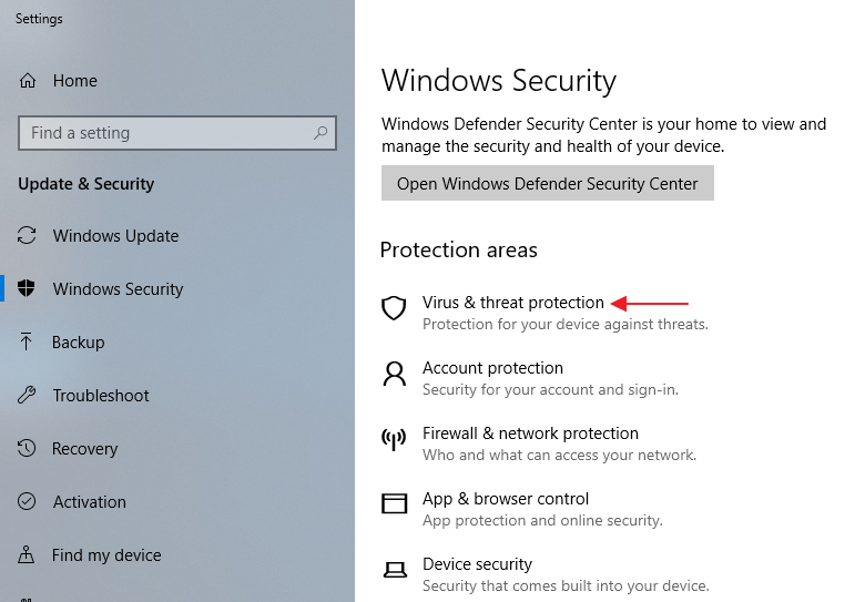 Windows Defender Blocked by Group Policy 7