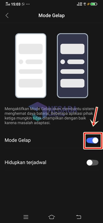 Cara Menggunakan Dark Mode Instagram Android