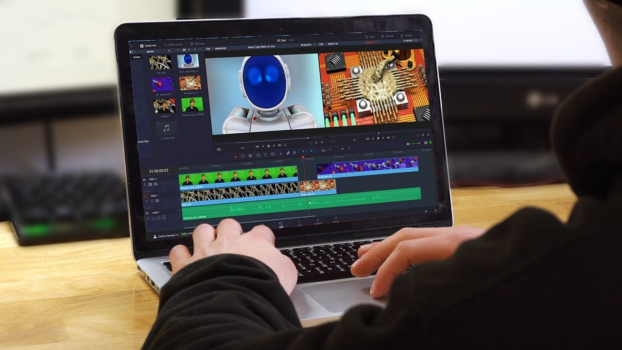 davinci resolve video editor where is media pool