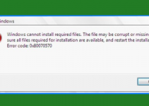 3 Cara Mengatasi Windows Cannot Install Required Files Saat Install Windows