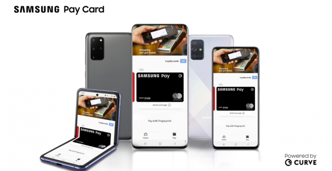 Samsung dan Curve Pay Card