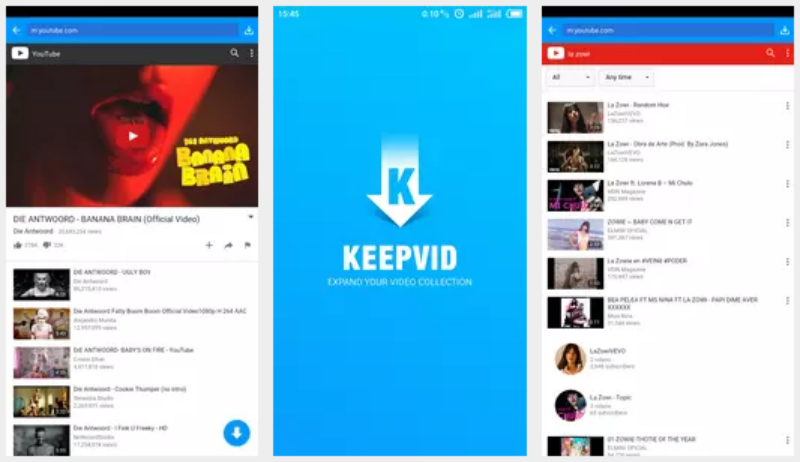 Aplikasi untuk Download Video YouTube Android dengan KeepVid
