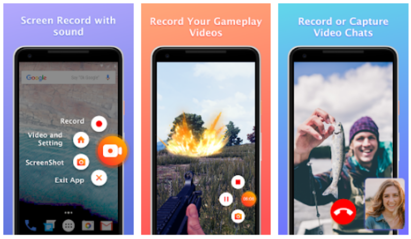 aplikasi untuk merekam layar Android ketujuh adalah My Recorder