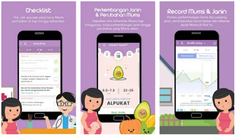 aplikasi untuk ibu hamil Android