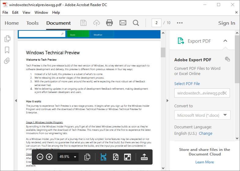 aplikasi pembaca PDF untuk PC / laptop terbaik