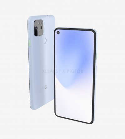 Bocoran Desain Google Pixel 5