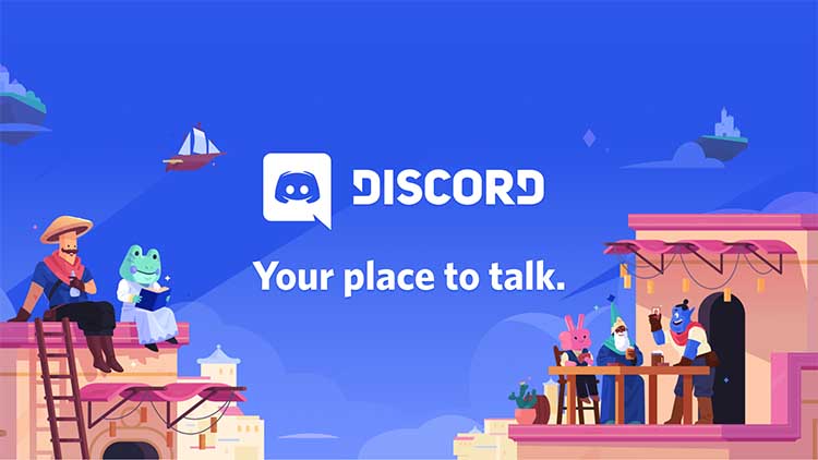 Discord Your Place To Talk Tagline Baru