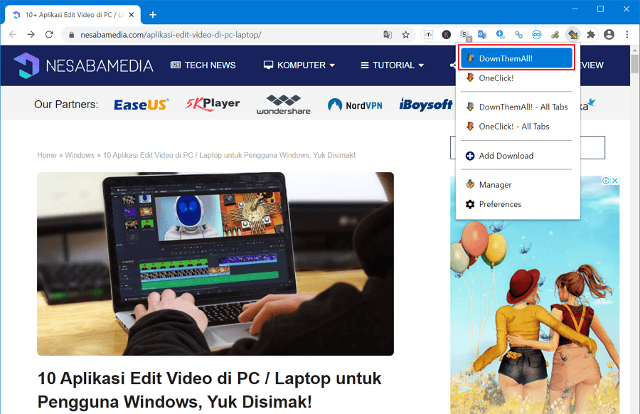 Download File Banyak Sekaligus 4