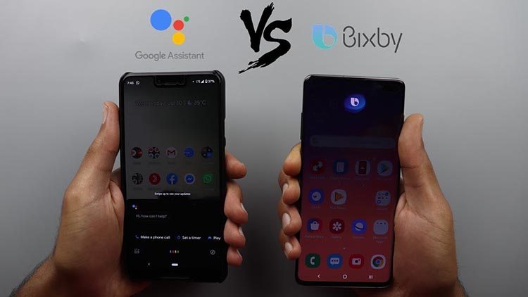 Google Assistant vs Samsung Bixby