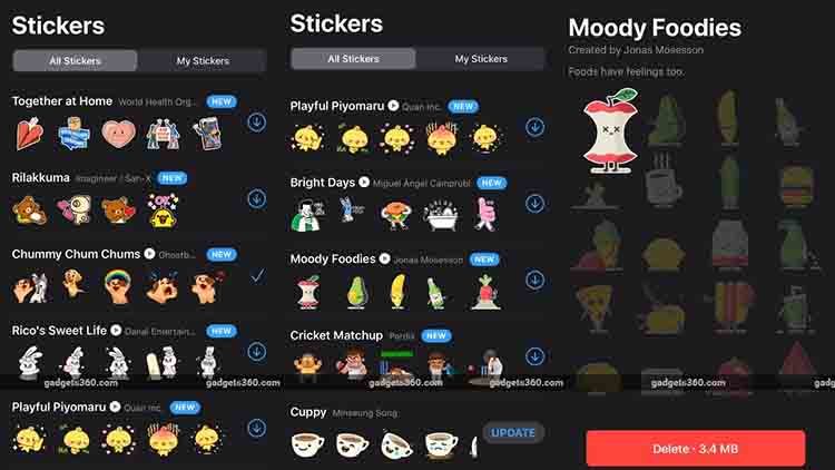 Kartun Stiker Animasi Whatsapp