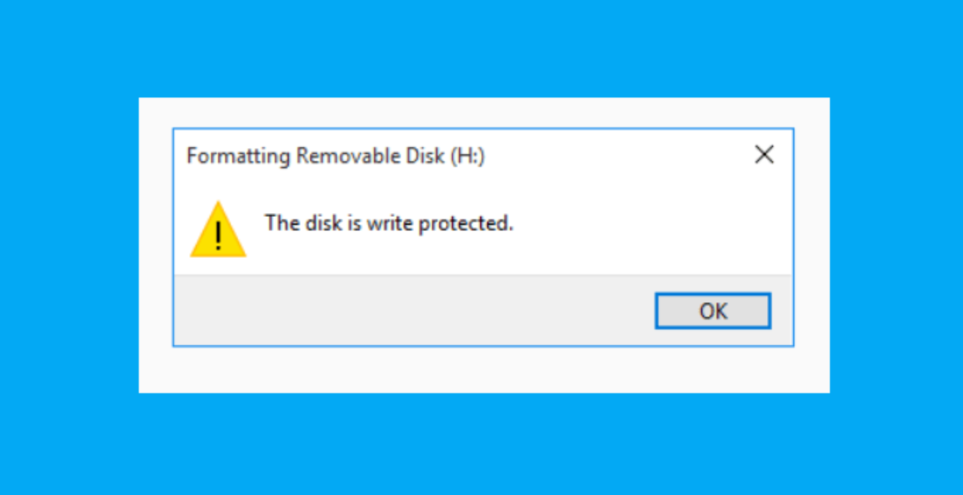 3 Cara Mengatasi The Disk Is Write Protected Windows 10
