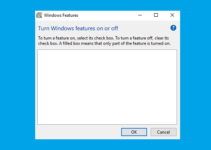 3 Cara Mengatasi Windows Features Kosong / Blank Termudah