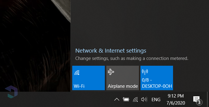Cara Mobile Hotspot Windows 10 Tidak Bisa Connect / Aktif