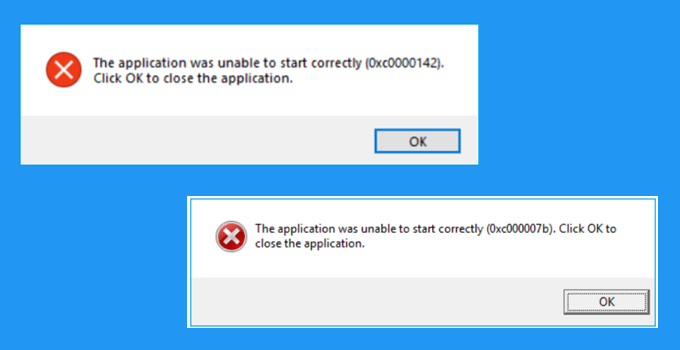 Cara Mengatasi The Application Was Unable To Start Correctly