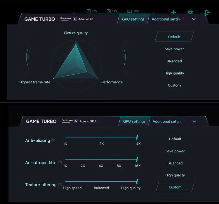 Fitur Game Turbo Xiaomi Mi 10 Pro Plus