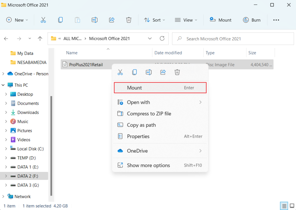 Не устанавливается office 2025