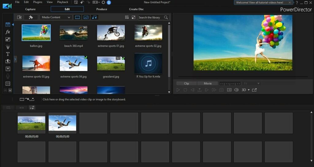 video editor for pc