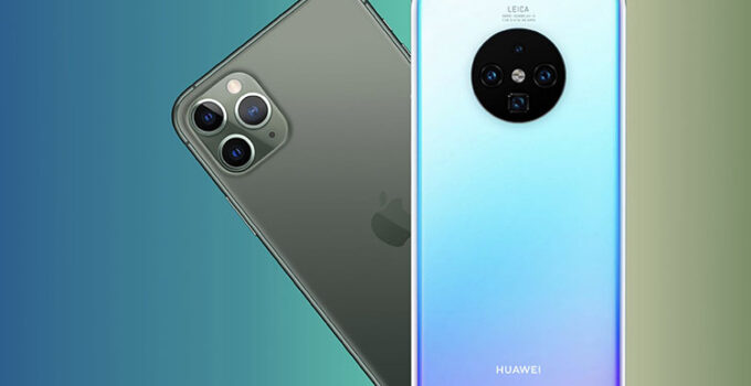 Ponsel Apple Vs Huawei
